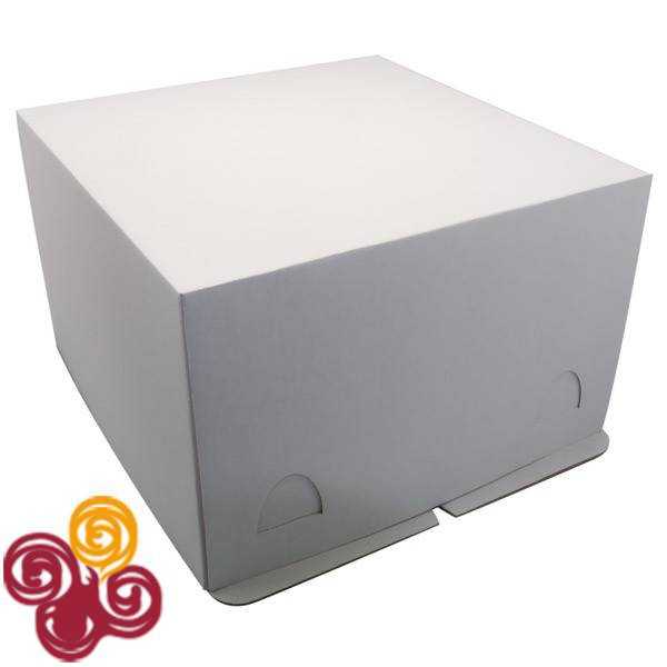 Коробка для торта картонная 300*300*190