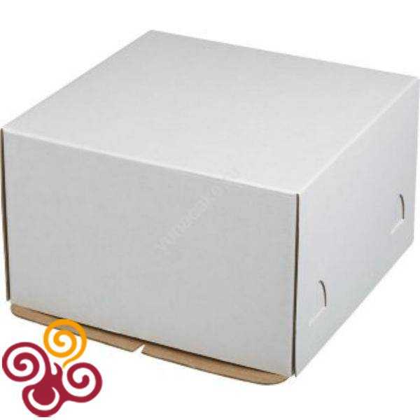 Коробка для торта картонная 280*280*140