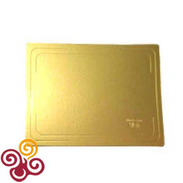 Подложка усиленная золото 280*370 толщина 2,5 мм