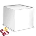 Коробка для торта картонная 240*240*220