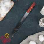 Нож для бисквита ровный край, рабочая поверхность 28 см, деревянная ручка