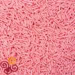 Посыпка Вермишель одноцветная розовая 50г