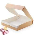 Коробка для пряников и печенья открывающаяся ECO TABOX 200*200*55